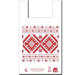 Пакет Майка п/е (30х50) "Комсерв" Вишиванка (250 шт.)