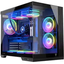 Корпус Modecom VOLCANO PANORAMA APEX ARGB 7F MIDI GREY без БЖ ATX (AT-PANORAMA-7F-ARGB-10-00) - мініатюра 3