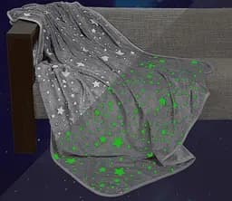 Дитячий плед-покривало Magic Blanket, що світиться в темряві - мініатюра 4