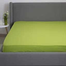 Простыня ТЕП Вдохновение с резинкой Herbal Green, 90 x 200 (2-04020_32257)