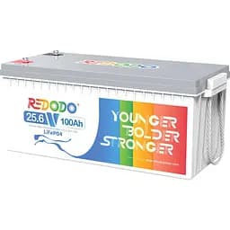 Аккумулятор Redodo LiFePO4 24V (25.6V/100Ah/2560Wh) [123764]