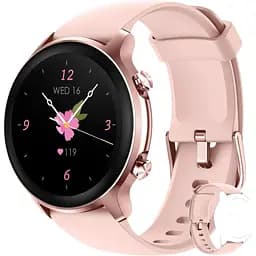 Розумний годинник Loddery для жінок, фітнес-трекер із частотою серцевих скорочень 24/7, киснем у крові