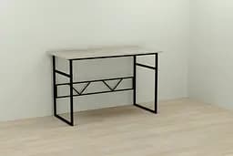Комп'ютерний стіл Ferrum-decor Райан 75x120x60 чорний ДСП Дуб Сонома 16мм (FRD-103682) - мініатюра 3