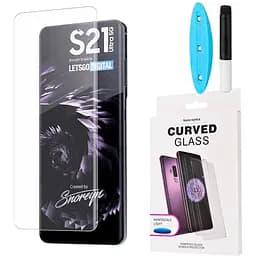 Защитное стекло DK для Samsung Galaxy S21 Ultra 5G G998 UV Curved 011217 clear