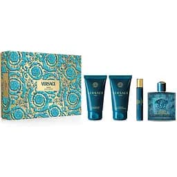 Набір Versace Eros 100 мл + 10 мл парфумована вода 75 мл гель для душу 75 мл гель після гоління