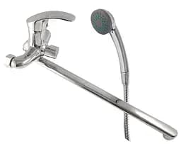 F2236 Змішувач для ванни довгий гусак Ø35 Frap 1/10 Хром