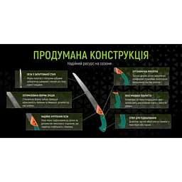 Ножівка садова Alloid в чохлі 330 мм (PS-350330) - мініатюра 4