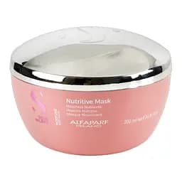 Маска для сухих волос Alfaparf Milano Semi Di Lino Moisture Nutritive Mask, 200 мл - мініатюра 2