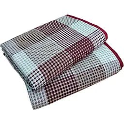 Покрывало-плед Love You, 200х140 см, бордовое (4254)