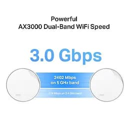 WiFi Mesh система TP-Link Deco X50-PoE(1-pack) - мініатюра 5