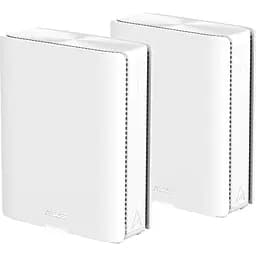 Mesh-система Asus ZenWiFi BQ16 BE25000 2xGE LAN 1xGE WAN/LAN 1x10GE LAN 1x10GE WAN/LAN 2 модулі біла (90IG08K0-MO3N2V)