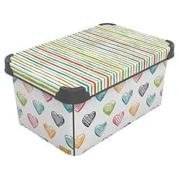 Коробка Qutu Style Box Colored Zigzag 10 л 34.5х23х16 см (STYLE BOX с/к COLORED ZIGZAG 10л)