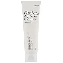 Гель-пінка для вмивання Petitfee Clarifying AHA Gel Cleanser з кислотами, 100 мл