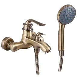 Змішувач для ванни Zerix Z30219-2 ZX0326 Бронза