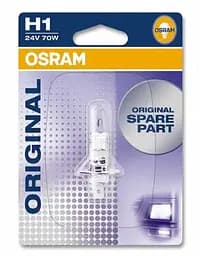 Галогенова лампа OSRAM H1 64155-01B 24V 70W P14.5S 10X1 Blister