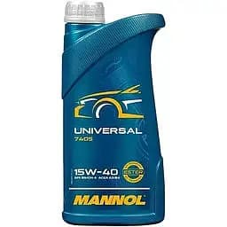 Олива моторна Mannol Universal 15W-40 1 л (184060)