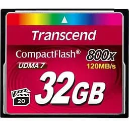 Карта пам'яті Transcend 32GB 800x (TS32GCF800)