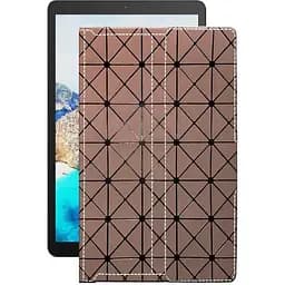 Чохол StatusCASE з екошкіри для планшету Alldocube iPlay 30 Коричневий ромб