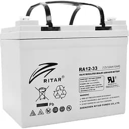 Аккумулятор Ritar AGM 12V (12V/33Ah/396Wh) (RA12-33/06237) [112435]