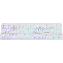 Клавіатура Canyon HKB-W11 UK/US RGB Dual Mode Wireless White (CNS-HBTK11W) - мініатюра 4