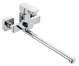 Змішувач для ванни Globus Lux ALFA GLAL-0208N латунний з виливом 350мм для душу та сантехніки