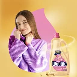 Засіб для прання рідкий Woolite для вовни та делікатних тканин з Кератином 3.6 л - мініатюра 3
