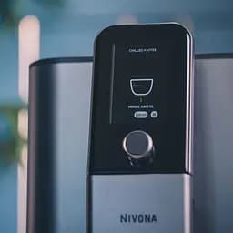 Nivona Кавомашина Nivona CafeRomatica, 1.8л, зерно+мелена, автомат.капуч, дисплей, авторецептів -9, пригот, холодної кави, перлинно-блакитний - мініатюра 4