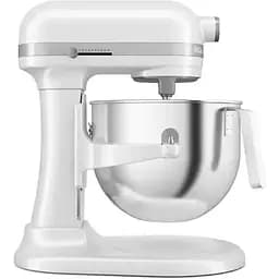 Планетарный миксер KitchenAid Heavy Duty с подъемной чашей 6.6 л белый (5KSM70JPXEWH)
