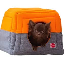 Лежак для кошек Diego rest transformer Оранжево-серый