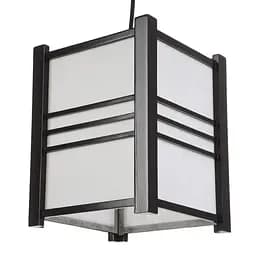 Люстра підвісна Brille дерев'яна E14 40W BK (BKL-235S/1) - мініатюра 2
