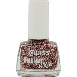 Лак для ногтей Quiss Fusion Glitter тон 01, 6 г