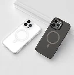 Чохол Vokamo для  iPhone 15 Pro Max з магнітом Glacier чорний матовий - мініатюра 9