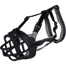 Намордник для собак Trixie Muzzle Flex гумовий M чорний (17612)