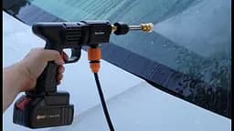 Мийка високого тиску Даджет AquaGun бездротова мийка з роботою від акумуляторної батареї - мініатюра 4