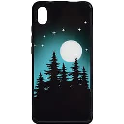 Чохол-накладка Toto Night Light Print Glass Case Xiaomi Redmi 7A Full Moon