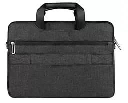 Сумка Wiwu City Commuter Bag для ноутбуків 13-14 дюймів чорний - мініатюра 3
