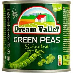 Зелений горошок відбірний Dream Valley 160 г
