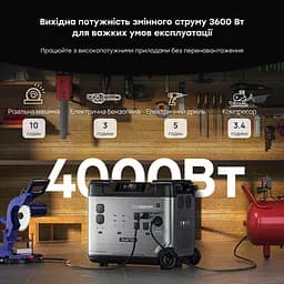 Зарядна станція Oukitel P5000 Pro 4000W 5120Wh - мініатюра 8