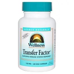 Молозиво Source Naturals Transfer Factor Wellness 125 мг 60 капсул