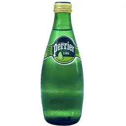Минеральная газированная вода Perrier лайм 0.33 мл