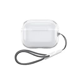 Чохол для навушників Apple AirPods Pro 2 2022, прозорий, Air, термополіуретан (TPU), протиударний, захист від подряпин, пилу і ударів, футляр з карабіном для кріплення, точні вирізи для доступу до роз"ємів, ArmorStandart (ARM82560)