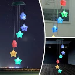 Світильник нічник Star Led Solar на сонячній батареї 16 режимів colors Star Led Solar Night Light 16 режимів - мініатюра 6