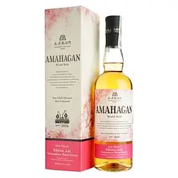 Виски Amahagan Yamazakura Wood Finish 47% 0.7 л в подарочной упаковке