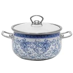 Кастрюля Idea Home Tracery 2210-2A с крышкой, 24 см, 6.5 л (6832912)