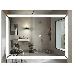 Дзеркало Mixxus Light MR01-90x70 (годинник, LED-підсвічування, антизапотівання) (MI5999)