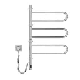 Електрична рушникосушка Navin Fouette 480x800 Sensor з таймером 00-044050-5080, Хром, Електронний - мініатюра 3