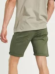 Шорти чоловічі джинсові Jack & Jones S W30" (JPSTRICK JJSHORTS AKM DUSTY OLIVE) - мініатюра 3