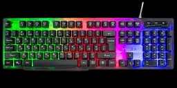Клавіатура Vinga KB414 RGB Black