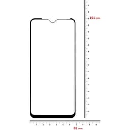 Захисне скло BeCover для Samsung Galaxy A50 / A50s 2019 SM-A505 / SM-A507 Black (703444) - мініатюра 3