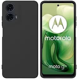 Силиконовый чехол BeCover для Motorola Moto G04/E14 Black (711894)